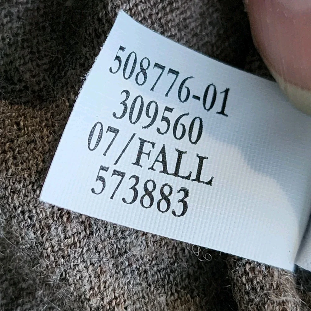 Banana Republic Cardigan Womens Small Knit Wool Cashmere Blend Luxury Open Front - Picture 12 of 14